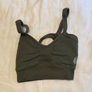 FP Movement by Free People Dark Green Bra